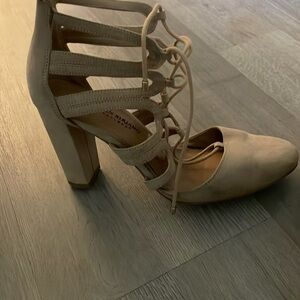 Lace up heels